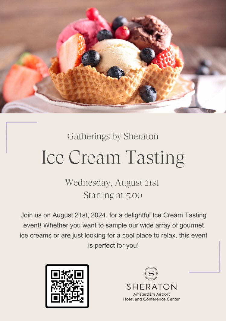 Ice Cream Tasting by Sheraton