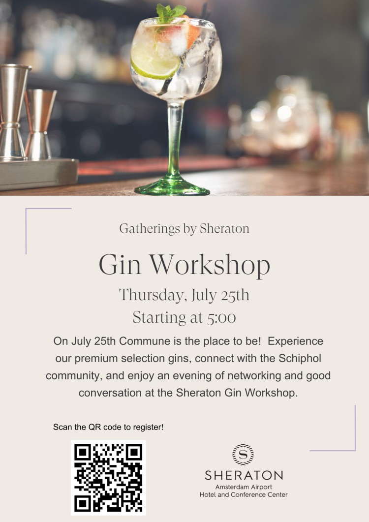 Gin Workshop at the Sheraton Hotel