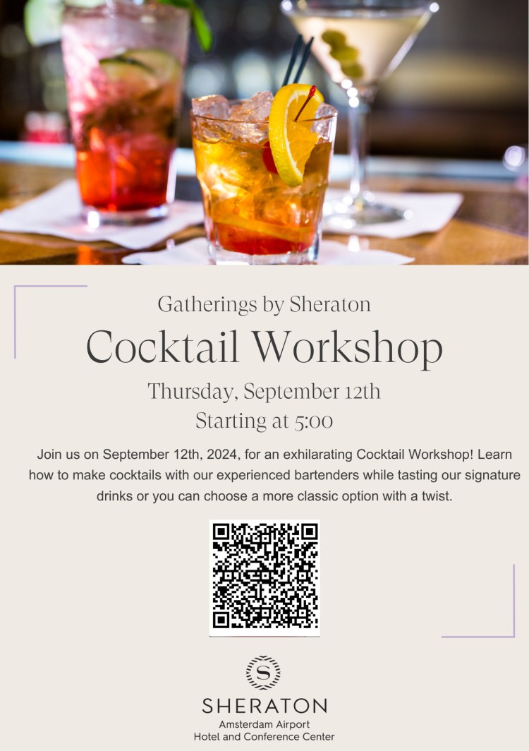 Cocktail Workshop by Sheraton Gatherings