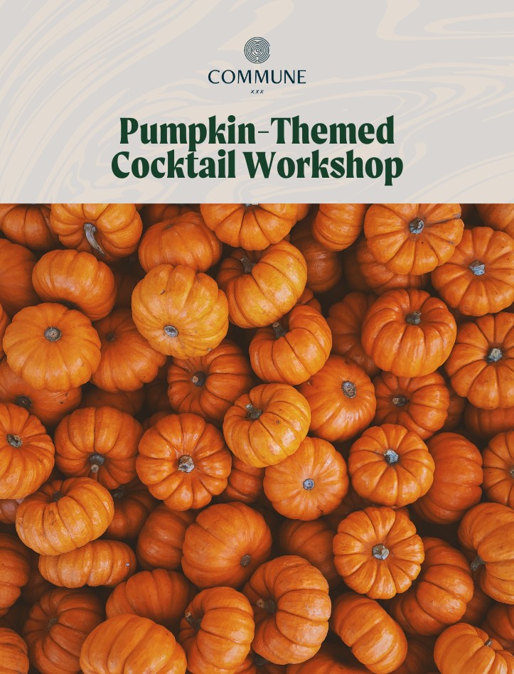 Pumpkin-Themed Cocktail Workshop