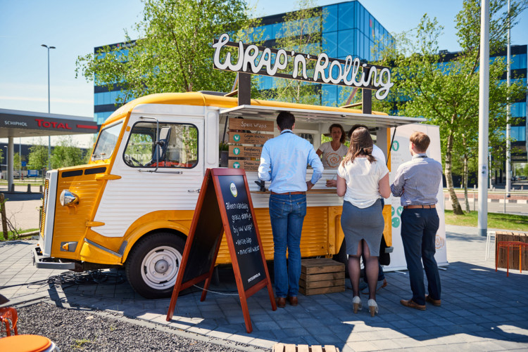 Foodtruck line-up april (Schiphol Oost)