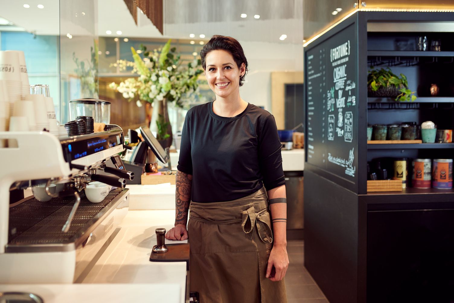 Barista Dana Petlan is improving the world with great coffee